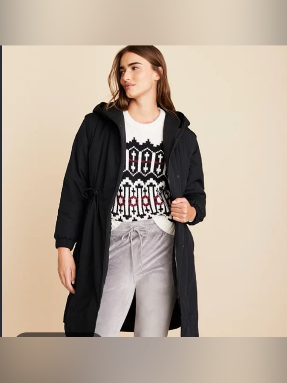 LOFT
Lou & Grey Water Resistant Ripstop Removable Sleeve Coat NEW